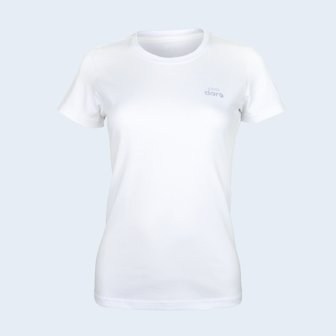 Women's Ultralight Cotton Crewneck TEE #057doro